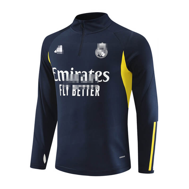 Sudadera de Entrenamiento Real Madrid Azul Marino 2023/2024